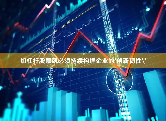 加杠杆股票就必须持续构建企业的‘创新韧性'